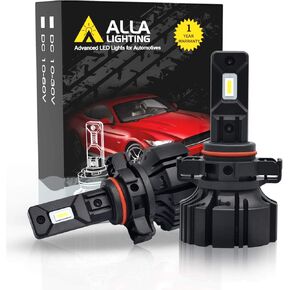 مصابيح Alla Lighting C-HR Vision 12276 2504 PSX24W LED لمصابيح الضباب Xtreme Super Bright 6000 Lumens CSP-SMD ترقية، 6000K زينون أبيض in Kuwait