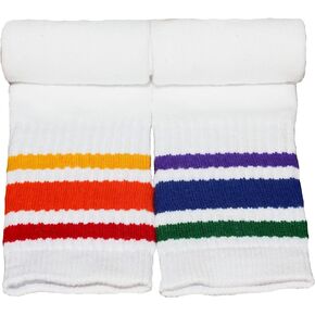Rainbow 10" Baby/Toddler Tube Socks
