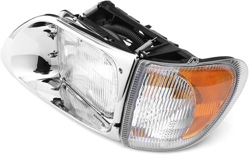 Headlights DRL for 1995-2012 International Harvester 9200, 9200i SBA, 5900, 5900i, 5900i SBA, 9400, 9400i SBA Accessories, Headlights Assembly Driver & Passenger Side (A Pair) in Saudi Arabia