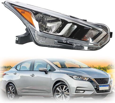 Halogen Passenger Side Headlight Assembly Replacement for 2020 2021 Versa Headlamp Assembly in Saudi Arabia