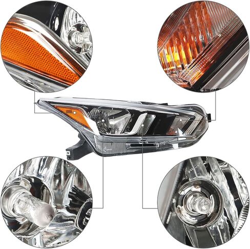 Halogen Passenger Side Headlight Assembly Replacement for 2020 2021 Versa Headlamp Assembly in Saudi Arabia