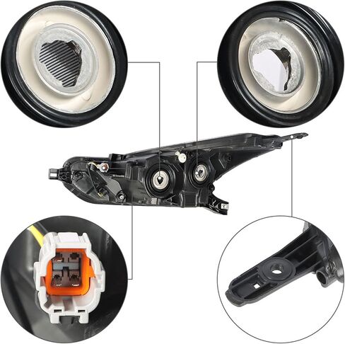Halogen Passenger Side Headlight Assembly Replacement for 2020 2021 Versa Headlamp Assembly in Saudi Arabia