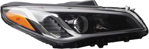 Dasbecan Halogen Headlight Compatible With Hyundai Sonata 2015 2016 2017 Right Passenger Side Headlamp Assembly Replaces# 92102-C2000 92102C2000 HY2503183 Without Bulbs in Saudi Arabia
