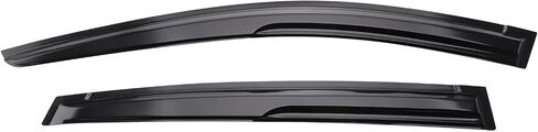 MotorFansClub 4PCS Window Visor Vent Fit for Subaru Crosstrek Impreza Hatchback 2017 2018 2019 2020 2021 2022 2023 Window Deflectors Sun Rain Guard All Black Color in Saudi Arabia