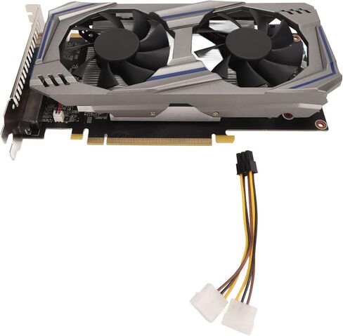 بطاقة رسومات VBESTLIFE GTX550Ti سعة 8 جيجابايت، GDDR5، 128 بت، PCI Express2.0، 800 ميجا هرتز/3400 ميجا هرتز، 2560 × 1600، بطاقة فيديو للألعاب مع منافذ VGA وDVI (GTX550Ti 8 جيجابايت) in Kuwait