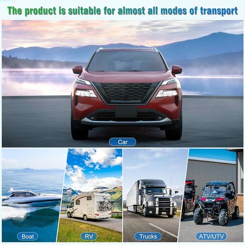 مفتاح قتل للسيارة، مفتاح فصل البطارية عن بعد 12 فولت 240 أمبير، مفتاح قتل السيارة مضاد للسرقة للسيارات والمركبات الترفيهية والشاحنات والقوارب والمركبات الرباعية مع جهازي تحكم عن بعد. in Kuwait