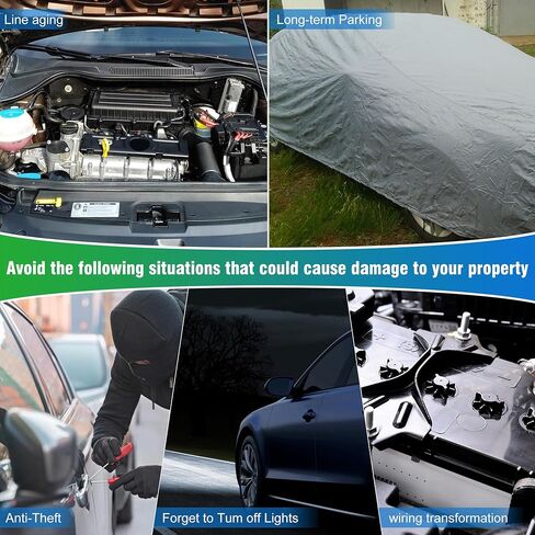 مفتاح قتل للسيارة، مفتاح فصل البطارية عن بعد 12 فولت 240 أمبير، مفتاح قتل السيارة مضاد للسرقة للسيارات والمركبات الترفيهية والشاحنات والقوارب والمركبات الرباعية مع جهازي تحكم عن بعد. in Kuwait