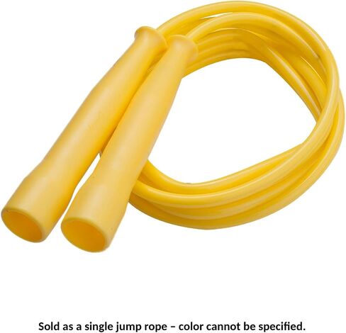 Champion Sports Licorice Jump Rope for Fitness, Assorted Colors - Speed Jump Ropes with Contoured Handles for Exercise, Cross Training, Boxing - Single Premium Skipping Rope for Kids, Adults in Saudi Arabia