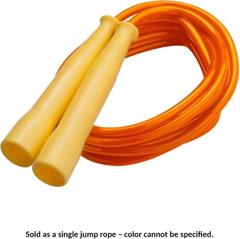 Champion Sports Licorice Jump Rope for Fitness, Assorted Colors - Speed Jump Ropes with Contoured Handles for Exercise, Cross Training, Boxing - Single Premium Skipping Rope for Kids, Adults in Saudi Arabia