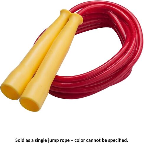 Champion Sports Licorice Jump Rope for Fitness, Assorted Colors - Speed Jump Ropes with Contoured Handles for Exercise, Cross Training, Boxing - Single Premium Skipping Rope for Kids, Adults in Saudi Arabia
