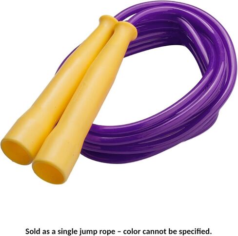 Champion Sports Licorice Jump Rope for Fitness, Assorted Colors - Speed Jump Ropes with Contoured Handles for Exercise, Cross Training, Boxing - Single Premium Skipping Rope for Kids, Adults in Saudi Arabia