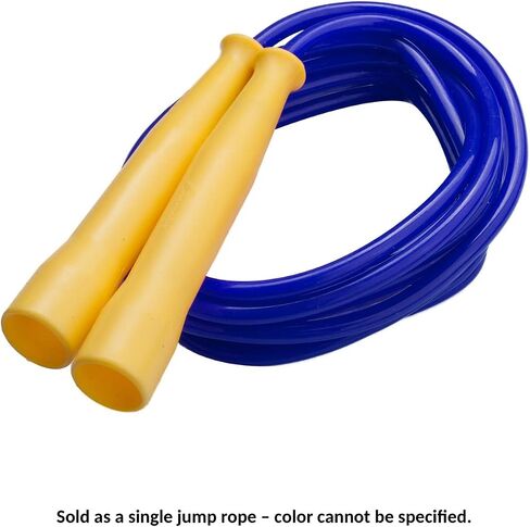 Champion Sports Licorice Jump Rope for Fitness, Assorted Colors - Speed Jump Ropes with Contoured Handles for Exercise, Cross Training, Boxing - Single Premium Skipping Rope for Kids, Adults in Saudi Arabia