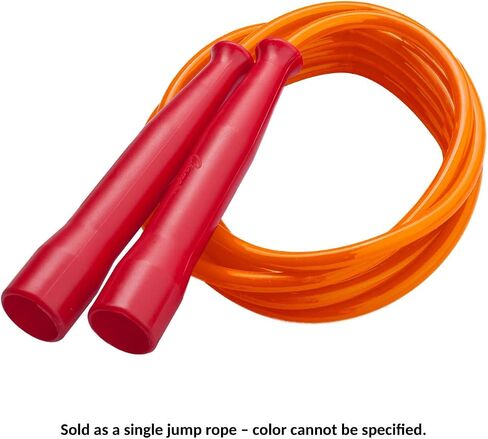 Champion Sports Licorice Jump Rope for Fitness, Assorted Colors - Speed Jump Ropes with Contoured Handles for Exercise, Cross Training, Boxing - Single Premium Skipping Rope for Kids, Adults in Saudi Arabia