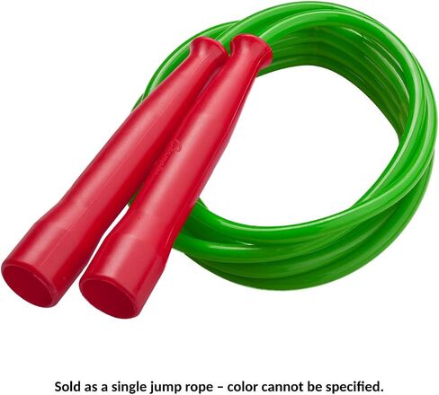 Champion Sports Licorice Jump Rope for Fitness, Assorted Colors - Speed Jump Ropes with Contoured Handles for Exercise, Cross Training, Boxing - Single Premium Skipping Rope for Kids, Adults in Saudi Arabia