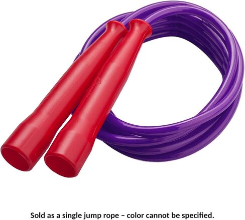 Champion Sports Licorice Jump Rope for Fitness, Assorted Colors - Speed Jump Ropes with Contoured Handles for Exercise, Cross Training, Boxing - Single Premium Skipping Rope for Kids, Adults in Saudi Arabia