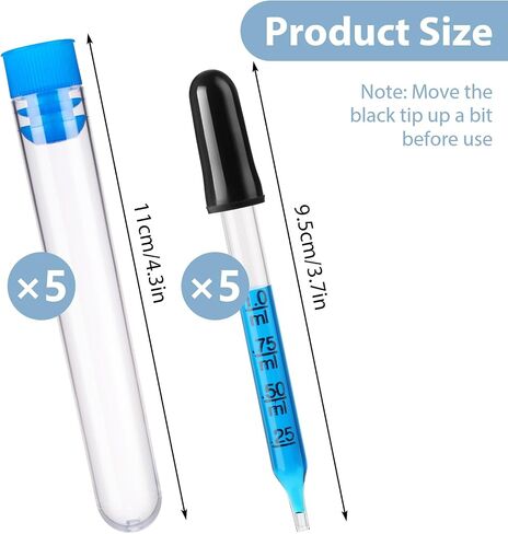 5 Pcs 1 ml Glass Eye Dropper, Medicine Dropper, Pipettes Dropper, Ear Eye Dropper Syringe Tool for Essential Oils, Feeding, Ear, Lab, Health Care(Bent and Straight Tips) in Saudi Arabia