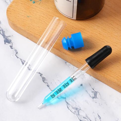 5 Pcs 1 ml Glass Eye Dropper, Medicine Dropper, Pipettes Dropper, Ear Eye Dropper Syringe Tool for Essential Oils, Feeding, Ear, Lab, Health Care(Bent and Straight Tips) in Saudi Arabia