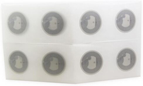 NFC NTAG213 Stickers/Tag/Adhesive Label RFID Tags with nxp213 Chip 180 Bytes Fast Read/Write/Lock Compatible with All NFC-Enabled Smartphones and Devices (30) in Saudi Arabia