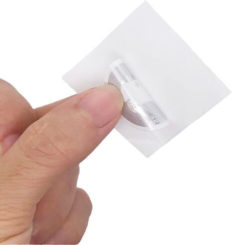NFC NTAG213 Stickers/Tag/Adhesive Label RFID Tags with nxp213 Chip 180 Bytes Fast Read/Write/Lock Compatible with All NFC-Enabled Smartphones and Devices (30) in Saudi Arabia