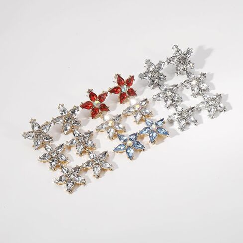 أزياء زهرة أقراط بيان طويل ديزي عباد الشمس تتدلى الأقراط لطيف الصيف الزهور الأقراط للنساء والفتيات in Kuwait