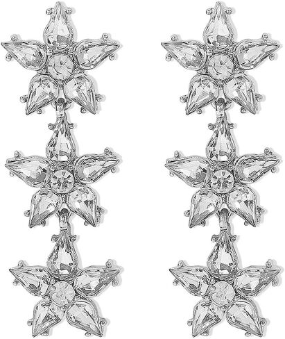 أزياء زهرة أقراط بيان طويل ديزي عباد الشمس تتدلى الأقراط لطيف الصيف الزهور الأقراط للنساء والفتيات in Kuwait