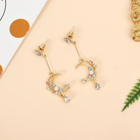 Silver Bow Earrings Ribbon Earring Sparkly Rhinestone Bow Earrings for Women Party Prom Jewelry for Girls in Saudi Arabia
