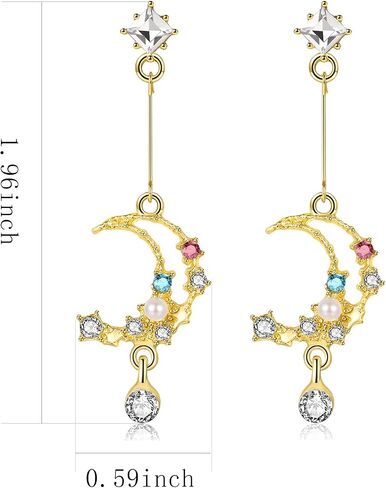 Silver Bow Earrings Ribbon Earring Sparkly Rhinestone Bow Earrings for Women Party Prom Jewelry for Girls in Saudi Arabia
