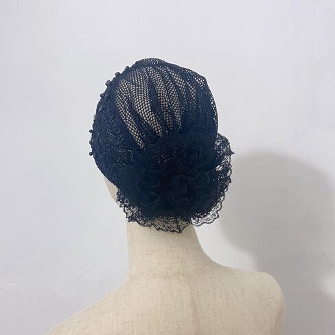 Sequins Turban Stretchy Headscarf Soft Lace Bonnet Beanie Cap Headwrap for Women in Saudi Arabia