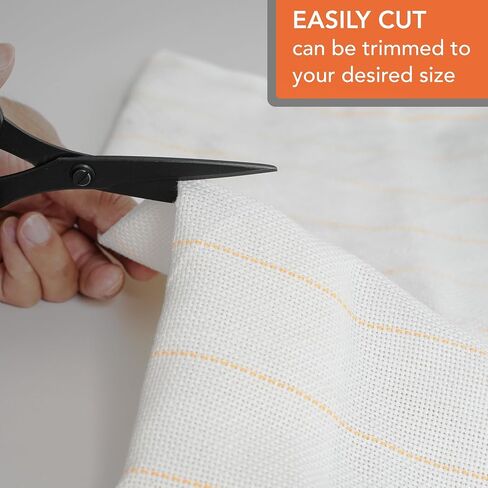 Premium Overlocking 2pcs Tufting Cloth 260gsm Large 80x80 Inch Primary Tufting Cloth with Marked Lines Ideal for Craft Devotees, Crafting Studios, Tufting Supplies in Saudi Arabia