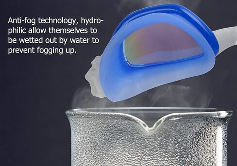 OMID Swim Goggles, Anti-Fog Swimming Goggles for Adult Men Women Anti-UV No Leaking Goggles for Swimming in Kuwait