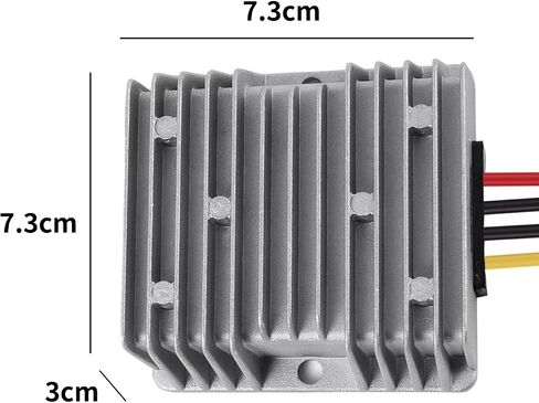 DC Converter 24V 36V to 12V 30A 360W DC/DC Step Down Voltage Converter Regulator Power Adapter Transformer Waterproof Heavy Duty for Vehicle Car Boat Truck Solar System, Inputs Range DC 15-40V in Saudi Arabia