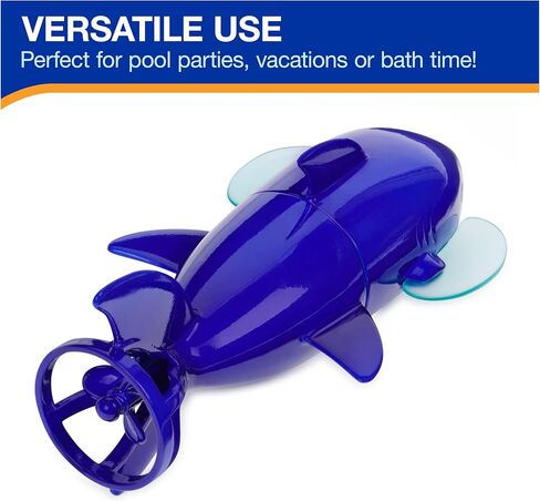 SwimWays Zoomimals Shark Toy, Kids Pool Accessories & Swimming Pool Toys, Pool Diving Toys & Torpedo Pool Toys for Kids Ages 5 & Up in Saudi Arabia