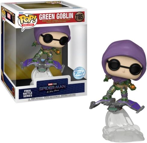 Funko Pop! Deluxe Marvel Pop Deluxe Marvel Spider-Man No Way Home Green Goblin Figure in Saudi Arabia