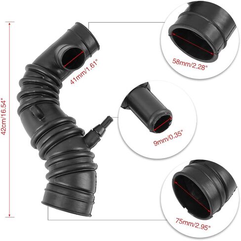 X AUTOHAUX Air Intake Hose for Toyota Solara 2000 2001 17881-03110 1788103110 696-717 Air Intake Tube in Saudi Arabia