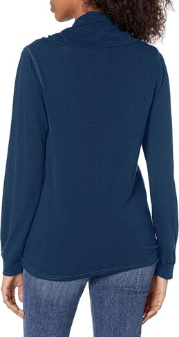 Fifth Sun Women's Sassy Text Long Sleeve Cowl Neck Tees in Saudi Arabia