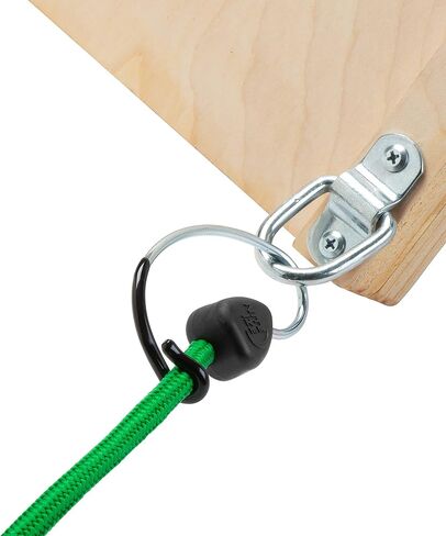 Nite IZE HookLock Locking Bungee، حبل بنجي مع خطاف قفل، بنجي ممتاز مع خطاف قفل فولاذي، 48 بوصة، أخضر in Kuwait