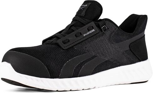 Reebok Men's Rb4023 Sublite Legend Athletic Work Composite Toe Shoe Black and White Industrial & Construction in Saudi Arabia