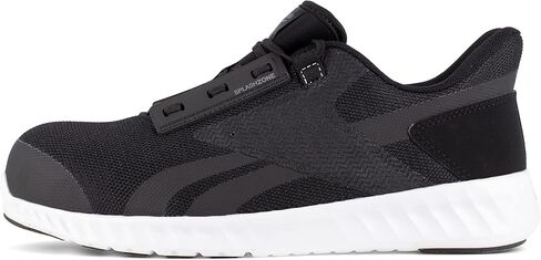 Reebok Men's Rb4023 Sublite Legend Athletic Work Composite Toe Shoe Black and White Industrial & Construction in Saudi Arabia