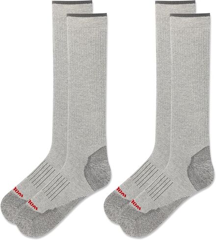Wolverine Men's All Season Work Mid Calf Socks - 2 Pairs - Breathable Cotton Cushioning in Saudi Arabia