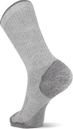 Wolverine Men's All Season Work Mid Calf Socks - 2 Pairs - Breathable Cotton Cushioning in Saudi Arabia