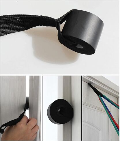 2pcs Gym Fitness Resistance Bands Door Anchor, Foam Door Anchor for Yoga Pilates Fitness Bands in Saudi Arabia