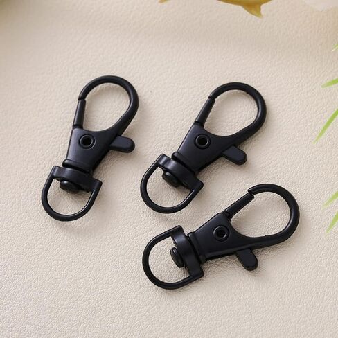 30pcs 38mm/1.5" Lobster Claw Swivel Clasps Lobster Snap Clasp Hook for Key Ring DIY Craft Jewelry Making (Antique Bronze) in Saudi Arabia