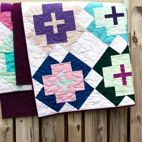 Love Sew True Fabrics Quilt Kit - Sophisticated Solids - Sunbeam (42" x 42") in Saudi Arabia