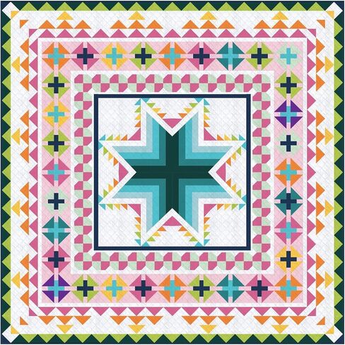 Love Sew True Fabrics Quilt Kit - Sophisticated Solids - Sunbeam (42" x 42") in Saudi Arabia