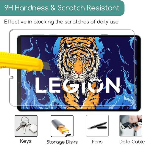 KEANBOLL 2-Pack Tempered Glass Screen Protector for 2022 Lenovo Legion Y700 8.8" Tablet (8.8 inch),-Tempered Glass,Ultra Clear in Saudi Arabia