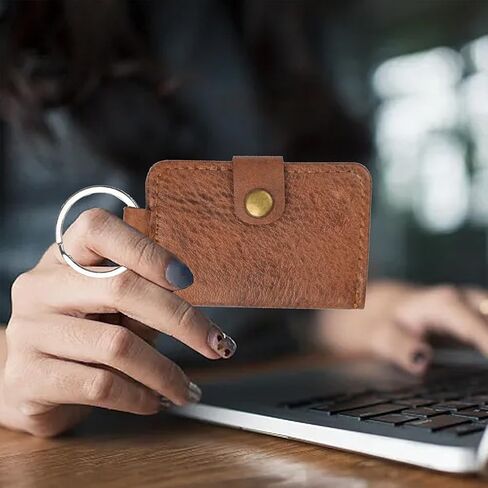 SUPERDANT Coin Holder Leather Cutting Die Leather Key Chain Snap Open Leather Case Wooden Die Cuts Leather Dies for DIY Art Crafts Die Cutter Storage Bag Keychain Dies for Women Men in Saudi Arabia