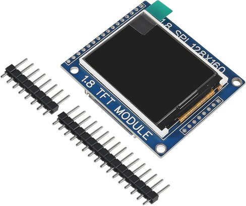2 حزمة 1.8 بوصة المسلسل SPI TFT وحدة عرض LCD PCB محول IC 128x160 نقطة مصفوفة 3.3 فولت 5 فولت IO Inerface Cmmpatible LCD1602 لاردوينو in Saudi Arabia
