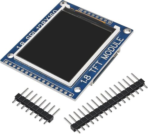 2 حزمة 1.8 بوصة المسلسل SPI TFT وحدة عرض LCD PCB محول IC 128x160 نقطة مصفوفة 3.3 فولت 5 فولت IO Inerface Cmmpatible LCD1602 لاردوينو in Saudi Arabia
