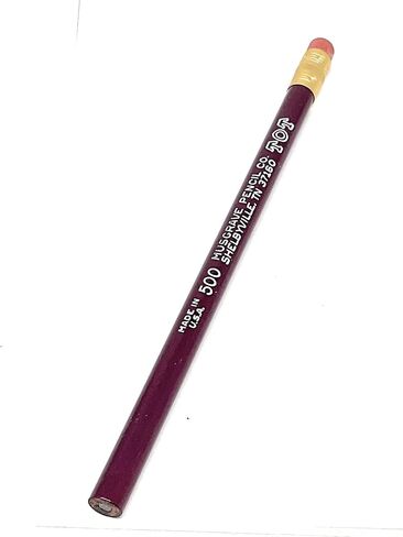 Jumbo TOT pencil, Round, 10mm Metallic Blue and Red, Med Soft Core (Package of 12) in Saudi Arabia