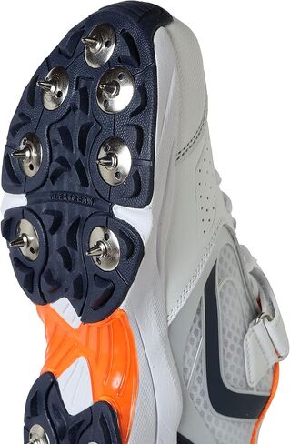 KD Cricket Shoes Bowling Spike with Rubber Cleats Field Shoe with Responsive Insole Cushioning System in Saudi Arabia